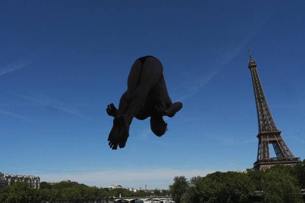 MenÕs High Diving, at the European Aquatics Championships Paris 2026, Paris, August 08, 2026 .  Copyright: xGianxMattiaxD Alberto LaPressex