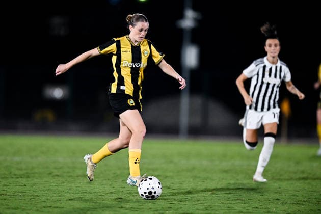 260808 Sofia Reidy of Hammarby during the Women s Champions League qualifying match between Juventus and Hammarby on August 8, 2026 in Turin. Photo: Daniele Buffa BILDBYRAN COP 18 XY0123 fotboll football soccer fotball uefa womens champions league juventus hammarby dam bbeng *** August 8, 2008: Sofia Reidy of Hammarby during the Women’s Champions League qualifying match between Juventus and Hammarby on August 8, 2026 in Turin. Photo by Daniele Buffa, BILDBYRAN COP 18 XY0123 soccer football UEFA Women s Champions League Juventus Hammarby women s team BBENG  Copyright: DANIELExBUFFA BB260808BB652