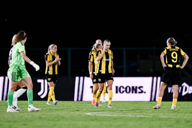 260808 Elin Sorum of Hammarby looks dejected during the Women s Champions League qualifying match between Juventus and Hammarby on August 8, 2026 in Turin. Photo: Daniele Buffa BILDBYRAN COP 18 XY0123 fotboll football soccer fotball uefa womens champions league juventus hammarby dam bbeng depp *** August 8, 2008: Elin Sorum of Hammarby looks dejected during the Women’s Champions League qualifying match between Juventus and Hammarby on August 8, 2026 in Turin. Photo by Daniele Buffa, BILDBYRAN COP 18 XY0123 soccer football UEFA Women’s Champions League Juventus Hammarby women’s team BBENG depp  Copyright: DANIELExBUFFA BB260808BB654