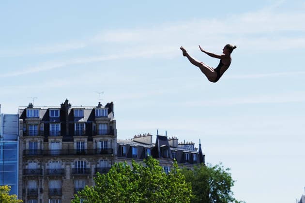 WomenÕs High Diving, from Italy at the European Aquatics Championships Paris 2026, Paris, August 08, 2026 .  Copyright: xGianxMattiaxD Alberto LaPressex