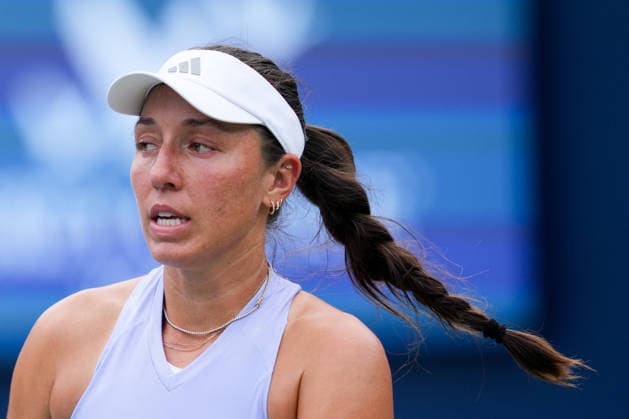 National Bank Open 2026 - Day 8 TORONTO, CANADA - AUGUST 8 : Jessica Pegula of the United States in action against Diana Shnaider in the round of 16 during the WTA, Tennis Damen 1000 National Bank Open in Toronto, Ontario, Canada on August 8, 2026. Mert Alper Dervis Anadolu Ontario Canada. Editorial use only. Please get in touch for any other usage.  Copyright: x2026xAnadoluxMertxAlperxDervisx