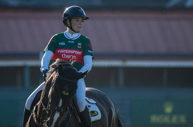 2026 Dublin Horse Show, RDS, Dublin 8 8 2026 Rachel Proudley onboard Easy Boy De Laubry Z Rachel Proudley onboard Easy Boy De Laubry Z 8 8 2026  Copyright: xx HS-46