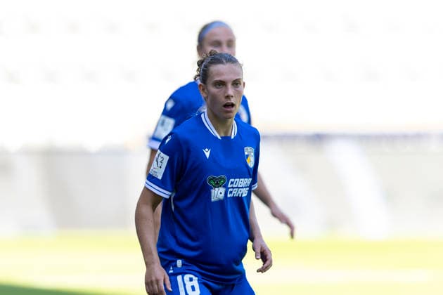 2. Frauen-Bundesliga: FC Carl Zeiss Jena vs. SGS Essen; Jena; 08.08.2026 Annika Wohner ( 18; FC Carl Zeiss Jena) 2. Frauen-Bundesliga: FC Carl Zeiss Jena vs. SGS Essen; ad hoc arena im Ernst-Abbe-Sportfeld; 08.08.2026 *** Women s Bundesliga 2: FC Carl Zeiss Jena vs. SGS Essen, Jena, August 8, 2026, Annika Wohner, 18, FC Carl Zeiss Jena, Women s Bundesliga 2: FC Carl Zeiss Jena vs. SGS Essen, ad hoc arena at Ernst Abbe Sportfeld, August 8, 2026 Copyright: xBEAUTIFULxSPORTS Duehringx