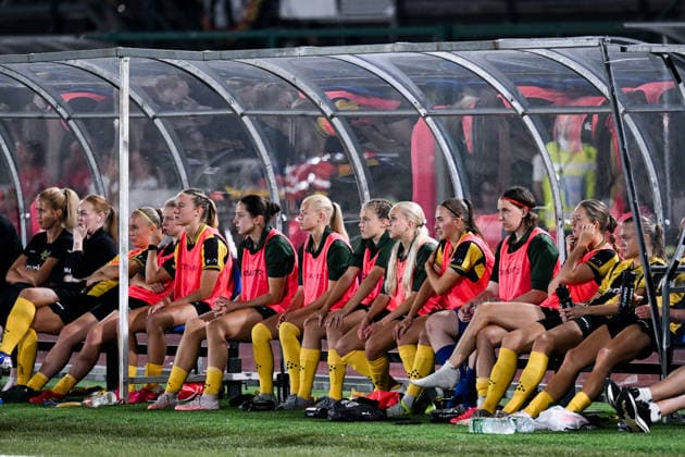260808 Players of Hammarby during the Women s Champions League qualifying match between Juventus and Hammarby on August 8, 2026 in Turin. Photo: Daniele Buffa BILDBYRAN COP 18 XY0123 fotboll football soccer fotball uefa womens champions league juventus hammarby dam bbeng *** August 8, 2026: Hammarby players during the Women’s Champions League qualifying match between Juventus and Hammarby on August 8, 2026 in Turin. Photo by Daniele Buffa, BILDBYRAN COP 18 XY0123 soccer football UEFA Women’s Champions League Juventus Hammarby women’s team BBENG  Copyright: DANIELExBUFFA BB260808BB681