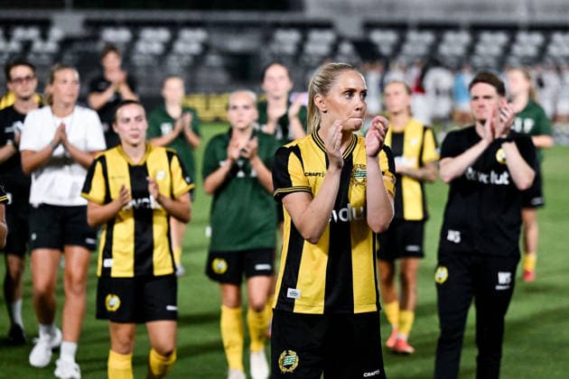 260808 Players of Hammarby looks dejected after the Women s Champions League qualifying match between Juventus and Hammarby on August 8, 2026 in Turin. Photo: Daniele Buffa BILDBYRAN COP 18 XY0123 fotboll football soccer fotball uefa womens champions league juventus hammarby dam bbeng depp *** August 8, 2026: Hammarby players look dejected after the Women’s Champions League qualifying match between Juventus and Hammarby on August 8, 2026 in Turin. Photo by Daniele Buffa, BILDBYRAN COP 18 XY0123 soccer football UEFA Women’s Champions League Juventus Hammarby women’s team BBENG depp  Copyright: DANIELExBUFFA BB260808BB695