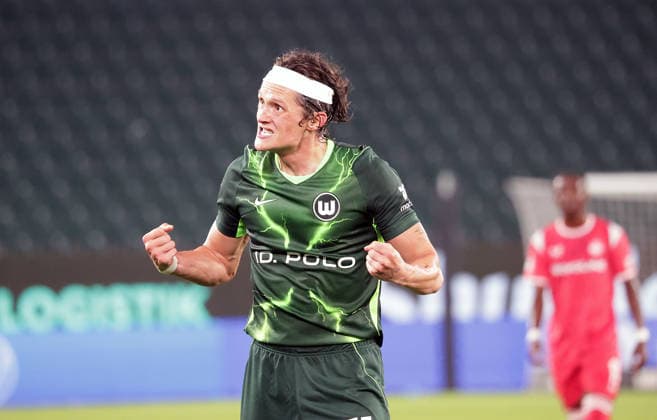 Fabian Reese (VfL Wolfsburg) Fussball, Herren, Saison 2026 2027, 2.Liga, Volkswagenarena, VfL Wolfsburg gegen 1.FC Kaiserslautern 0-0 DFL REGULATIONS PROHIBIT ANY USE OF PHOTOGRAPHS AS IMAGE SEQUENCES AND OR QUASI-VIDEO. *** Fabian Reese, VfL Wolfsburg Soccer, Men s Team, 2026–2027 Season, 2nd Division, Volkswagen Arena, VfL Wolfsburg vs. 1. FC Kaiserslautern 0–0. DFL regulations prohibit any use of photographs as image sequences and or quasi-video.