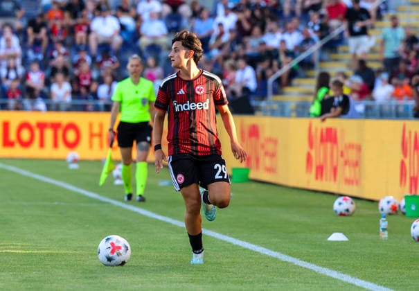 Fussball: Europa: UEFA Women s Champions League 2026 2027 - 2. Qualifikationsrunde, Finale, 08.08.2026 - Eintracht Frankfurt Frauen vs. Malmö FF Frauen - Stadion am Brentanobad (Frankfurt am Main, Deutschland); Dilara Acikgöz Frankfurt am Main Stadion am Brentanobad Hessen Deutschland *** Soccer Europe UEFA Women s Champions League 2026–2027, Second Qualifying Round, Final, August 8, 2026, Eintracht Frankfurt Women vs. Malmö FF Women, Stadion am Brentanobad, Frankfurt am Main, Germany, Dilara Acikgöz, Frankfurt am Main, Stadion am Brentanobad, Hesse, Germany Copyright: xAmiirxAmedjouax