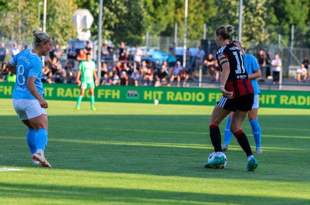 Fussball: Europa: UEFA Women s Champions League 2026 2027 - 2. Qualifikationsrunde, Finale, 08.08.2026 - Eintracht Frankfurt Frauen vs. Malmö FF Frauen - Stadion am Brentanobad (Frankfurt am Main, Deutschland); Laura Freigang (Eintracht Frankfurt Frauen, 10) Frankfurt am Main Stadion am Brentanobad Hessen Deutschland *** Soccer Europe UEFA Women s Champions League 2026–2027, Second Qualifying Round, Final, August 8, 2026 Eintracht Frankfurt Women vs. Malmö FF Women Stadion am Brentanobad, Frankfurt am Main, Germany Laura Freigang Eintracht Frankfurt Women, 10 Frankfurt am Main Stadion am Brentanobad, Hesse, Germany Copyright: xAmiirxAmedjouax