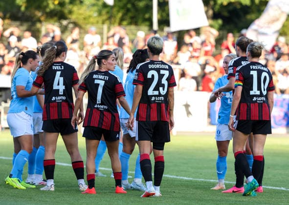 Fussball: Europa: UEFA Women s Champions League 2026 2027 - 2. Qualifikationsrunde, Finale, 08.08.2026 - Eintracht Frankfurt Frauen vs. Malmö FF Frauen - Stadion am Brentanobad (Frankfurt am Main, Deutschland); Frankfurt am Main Stadion am Brentanobad Hessen Deutschland *** Soccer Europe UEFA Women s Champions League 2026–2027, Second Qualifying Round, Final, August 8, 2026: Eintracht Frankfurt Women vs. Malmö FF Women, Stadion am Brentanobad, Frankfurt am Main, Germany; Frankfurt am Main, Stadion am Brentanobad, Hesse, Germany Copyright: xAmiirxAmedjouax