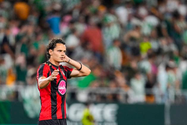 August 8, 2026, Sevilla, Sevilla, Spain: Enes Unal of AFC Bournemouth gestures during the friendly match football match played between Real Betis and AFC Bournemouth at La Cartuja stadium on August 8, 2026, in Sevilla, Spain. Sevilla Spain - ZUMAa181 20260808_zaa_a181_108 Copyright: xJoaquinxCorcherox