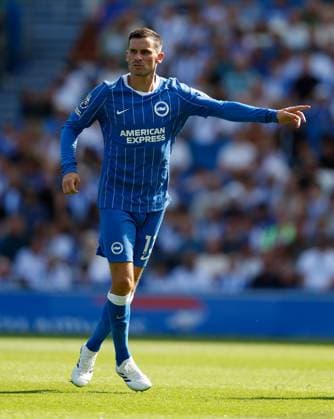 Pascal Gross of Brighton and Hove Albion Brighton and Hove Albion v Roma, Pre Season Friendly, Football, American Express Community Stadium, Brighton, UK - 08 Aug 2026Brighton American Express Community Stadi United Kingdom EDITORIAL USE ONLY No use with unauthorised audio, video, data, fixture lists, club league logos or live services. Online in-match use limited to 120 images, no video emulation. No use in betting, games or single club league player publications.  Copyright: xMattxImpey Shutterstockx 17050873aw
