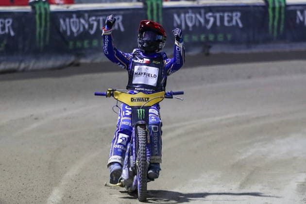 Ryga 08.08.2026. Zuzel FIM indywidualne mistrzostwa swiata na zuzlu sezon 2026 --- FIM Speedway Grand Prix season 2026 nz Bartosz Zmarzlik Fot. Kacper Staniec NEWSPIX.PL --- newspix.pl 