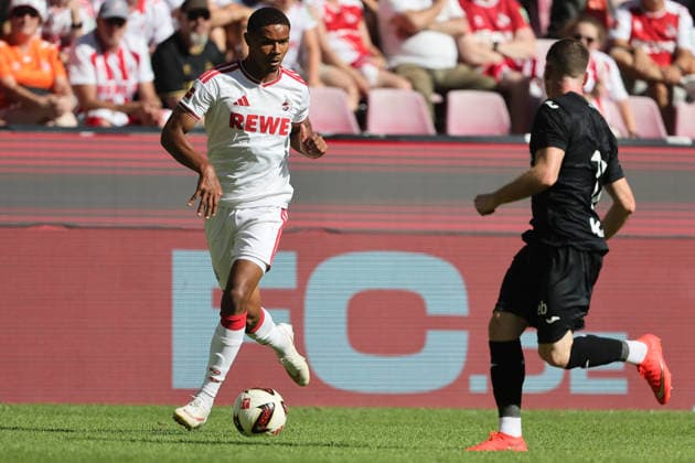 2. Testspiel, 1. FC Köln vs. Real Sociedad San Sebastian, Maik Afri Akumu (1. FC Köln), 08.08.2026, Bild: *** Local Caption *** *** Sport 2 Friendly Match, 1. FC Köln vs. Real Sociedad San Sebastián, Maik Afri Akumu (1. FC Köln), August 8, 2026, Image *** Local Caption ***