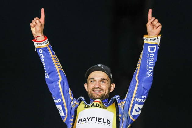 Ryga 08.08.2026. Zuzel FIM indywidualne mistrzostwa swiata na zuzlu sezon 2026 --- FIM Speedway Grand Prix season 2026 nz Bartosz Zmarzlik Fot. Kacper Staniec NEWSPIX.PL --- newspix.pl 