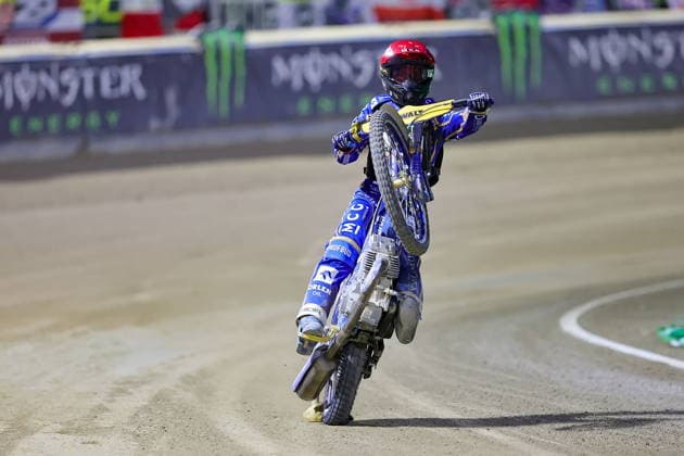 08.08.2026 RYGA (LOTWA) - BIKERNIEKI SPEEDWAY STADIUM, ZUZEL (SPEEDWAY), INDYWIDUALNE MISTRZOSTWA SWIATA (FIM SPEEDWAY World Championship, WM, Weltmeisterschaft GRAND PRIX 2026) - DEWALT FIM SPEEDWAY GRAND PRIX OF LATVIA - RIGA; RUNDA 8 NZ BARTOSZ ZMARZLIK - RADOSC WYGRANA FOTO PAWEL WILCZYNSKI CYFRASPORT NEWSPIX.PL --- newspix.pl 