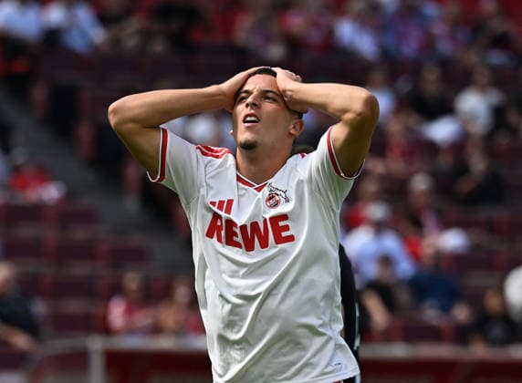 08.08.2026, xophax, Fussball 1.Bundesliga, 1.FC Koeln Testspiel im Rhein Energie Stadion in Köln . 1.FC Köln gegen Real Sociedad San Sebastian. Said El Mala ( 1.FC Köln ) . Köln Cologne *** August 8, 2026, xophax, Soccer, Bundesliga 1, 1. FC Köln Friendly Match at the Rhein Energie Stadium in Cologne: 1. FC Köln vs. Real Sociedad San Sebastián, Said El Mala, 1. FC Köln, Cologne