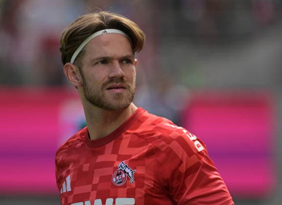 08.08.2026, xophax, Fussball 1.Bundesliga, 1.FC Koeln Testspiel im Rhein Energie Stadion in Köln . 1.FC Köln gegen Real Sociedad San Sebastian. Jan Thielmann ( 1.FC Köln ) Köln Cologne *** August 8, 2026, xophax, Soccer, Bundesliga 1, 1. FC Köln Friendly Match at Rhein Energie Stadium in Cologne, 1. FC Köln vs. Real Sociedad San Sebastián, Jan Thielmann, 1. FC Köln, Cologne