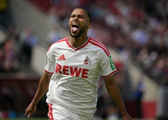 08.08.2026, xophax, Fussball 1.Bundesliga, 1.FC Koeln Testspiel im Rhein Energie Stadion in Köln . 1.FC Köln gegen Real Sociedad San Sebastian. Linton Maina ( 1.FC Köln ) Köln Cologne *** August 8, 2026, xophax, Soccer, Bundesliga 1, 1. FC Köln Friendly Match at Rhein Energie Stadium in Cologne: 1. FC Köln vs. Real Sociedad San Sebastián, Linton Maina, 1. FC Köln, Cologne