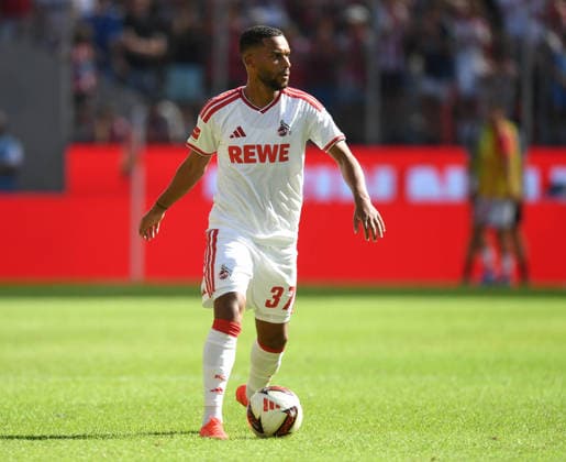 08.08.2026, xophax, Fussball 1.Bundesliga, 1.FC Koeln Testspiel im Rhein Energie Stadion in Köln . 1.FC Köln gegen Real Sociedad San Sebastian. Linton Maina ( 1.FC Köln ) Köln Cologne *** August 8, 2026, xophax, Soccer, Bundesliga 1, 1. FC Köln Friendly Match at Rhein Energie Stadium in Cologne: 1. FC Köln vs. Real Sociedad San Sebastián, Linton Maina, 1. FC Köln, Cologne