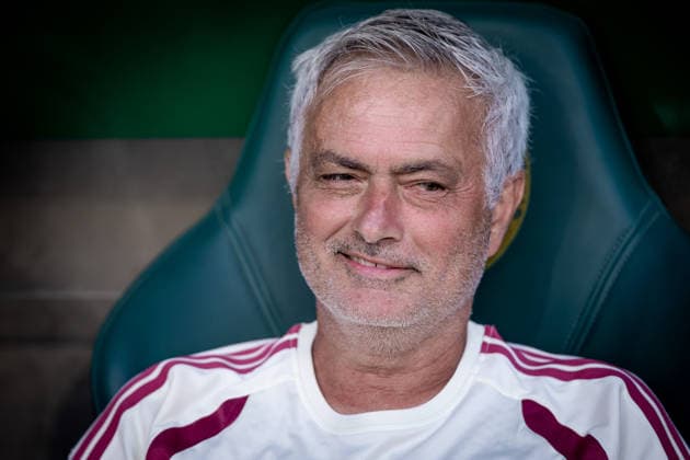 Fußball, Testspiel, Ferencvaros Budapest -Real Madrid FERENCVAROS - REAL MADRID Head coach of Real Madrid Jose Mourinho during the FIFA friendly football match between Ferencvaros and Ream Madrid CF at the Ferencvaros stadium (Groupama arena). Budapest, Hungary, August 08, 2026. Photo by Branislav Racko Copyright: xx 080A7862