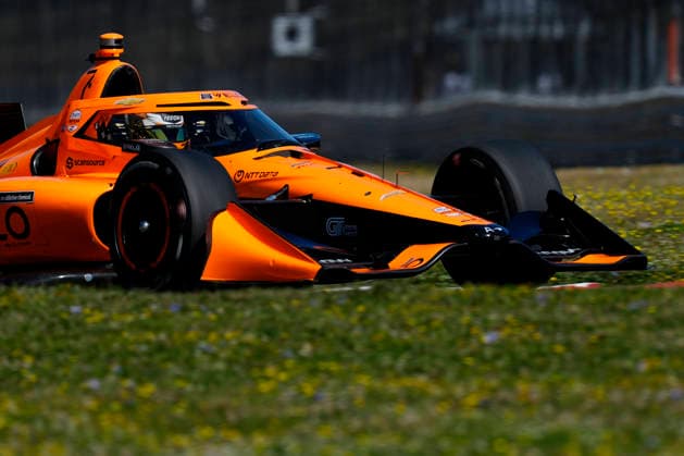 August 8, 2026, Portland, Oregon, USA: Christian Lundgaard drives the 7 Arrow McLaren Chevrolet during practice and qualifying for the IndyCar, Indy Car, IRL, USA Grand Prix of Portland at the Portland International Raceway. IndyCar Qualifying Portland Grand Prix  - ZUMAd212 20260808_zsp_d212_002 Copyright: xRichardxDolex