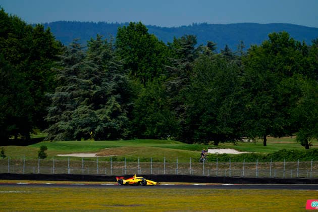 August 8, 2026, Portland, Oregon, USA: Alex Palou drives the 10 Chip Ganassi Racing Honda during practice and qualifying for the IndyCar, Indy Car, IRL, USA Grand Prix of Portland at the Portland International Raceway. IndyCar Qualifying Portland Grand Prix  - ZUMAd212 20260808_zsp_d212_017 Copyright: xRichardxDolex
