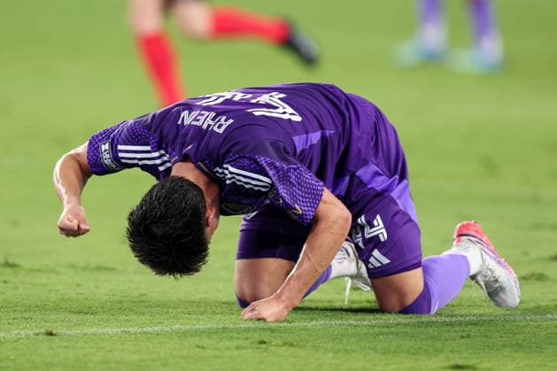 August 8, 2026, Orlando, Florida, USA: Orlando City SC BERNARD RHEIN (44) reacts after a play against Leon . Orlando City SC hosted Leon in a Leagues Cup march at Inter.Co Stadium in Orlando, FL. Soccer 2026: Leon 2:1 Orlando City SC  - ZUMAm299 20260808_znp_m299_028 Copyright: xTaylorxMcFeex