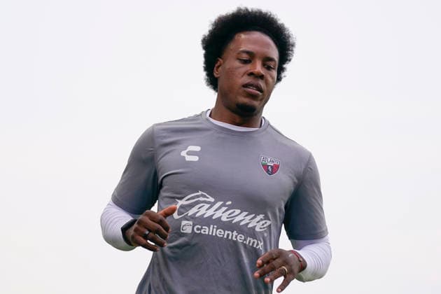 SANDY, UT - AUGUST 08: Jhojan Julio 7 of Atlante FC warms up prior to the Leagues Cup Phase One match between Atlante FC and Real Salt Lake on August 8, 2026 at America First Field in Sandy, UT. (Photo by Aaron Baker Icon Sportswire) SOCCER: AUG 08 Leagues Cup Salt Lake vs Atlante EDITORIAL USE ONLY Icon260808011