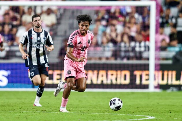 August 8, 2026, Miami, Florida, USA: TELASCO SEGOVIA (8) of Inter Miami CF controls a ball during a 2026 Leagues Cup soccer match between Inter Miami CF and Monterrey Miami USA - ZUMAa257 20260808_zsp_a257_005 Copyright: xChrisxArjoonx
