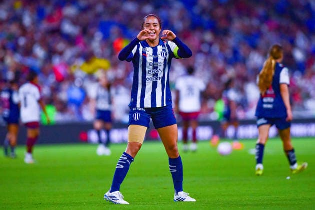 LIGA BBVA MX FEMENIL APERTURA 2026 LIGA BBVA MX FEMENIL APERTURA 2026 MONTERREY VS ATLANTE 08082026 MONTERREY, NUEVO LEON. Action photo of Diana Garcia (22) of Rayadas de Monterrey, during a week 2 match of the 2026 Tournament of the Liga BBVA MX femenil held a the Estadio BBVA of Monterrey, Nuevo Leon, Mexico. Foto de accion de Diana Garcia (22) de Rayadas de Monterrey, durante juego de la jornada 2 del Torneo Apertura 2026 de la Liga BBVA MX femenil celebrado en el Estadio BBVA de Monterrey, Nuevo Leon, Mexico. PHOTO BY IMAGENSHOP AGENCIA FOTOGRAFICA MONTERREY NUEVO LEON MEXICO *** LIGA BBVA MX WOMEN S APERTURA 2026 LIGA BBVA MX WOMEN S APERTURA 2026 MONTERREY VS ATLANTE 08 08 2026 MONTERREY, NUEVO LEÓN Action photo of Diana Garcia, No. 22, of Rayadas de Monterrey, during a Week 2 match of the 2026 Liga BBVA MX Women’s Apertura Tournament held at the Estadio BBVA in Monterrey, Nuevo León, Mexico Action photo of Diana Garcia, No. 22, of Rayadas de Monterrey, during a Week 2 match of the 2026 Apertura Tournament of the Liga BBVA MX Women’s League held at the Estadio BBVA in Monterrey, Nuevo León, Mexico. PHOTO BY IMAGENSHOP PHOTO AGENCY MONTERREY, NUEVO LEÓN, MEXICO Copyright: xIMAGENSHOPxAGENCIAxFOTOGRAFICAx