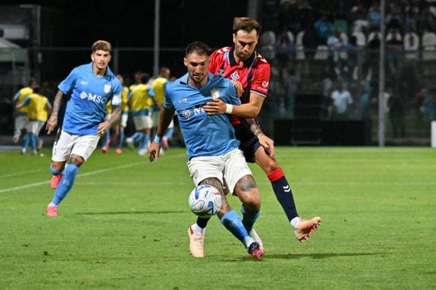 Foto IPP Felice De Martino Castel di Sangro Aq 08 08 2026 Calcio Partita Amichevole 2026 2027 Napoli - Celta De Vigo Nella foto: Matteo Politano Italy Photo Press World Copyright *** Photo: IPP Felice De Martino, Castel di Sangro, Aquila, August 8, 2026. Soccer Friendly Match 20262027: Napoli vs. Celta de Vigo. Pictured: Matteo Politano. Italy Photo Press World. Copyright  Castel di Sangro italy Italia ITALY  Copyright: xIMAGO R4924_italyphotopressx