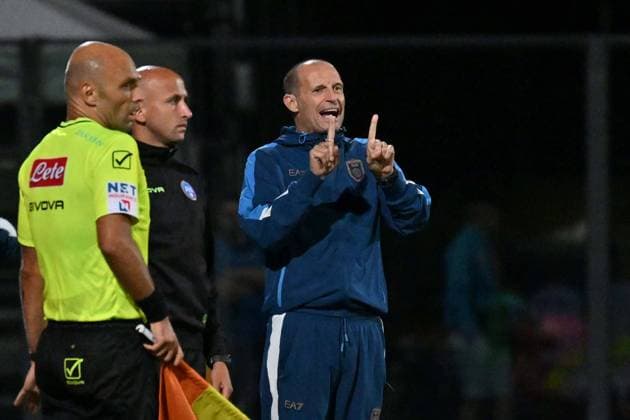 Foto IPP Felice De Martino Castel di Sangro Aq 08 08 2026 Calcio Partita Amichevole 2026 2027 Napoli - Celta De Vigo Nella foto: Massimiliano Allegri Italy Photo Press World Copyright *** Photo: IPP Felice De Martino, Castel di Sangro, Aquila, August 8, 2026 Soccer Friendly Match 20262027: Napoli vs. Celta de Vigo. Pictured: Massimiliano Allegri. Italy Photo Press World. Copyright  Castel di Sangro italy Italia ITALY  Copyright: xIMAGO R4924_italyphotopressx