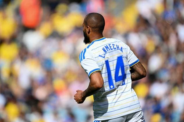 Lukas Nmecha of Leeds United Leeds United v RB Leipzig, Pre Season Friendly, Football, Elland Road, Leeds, UK - 08 Aug 2026Leeds Elland Road United Kingdom EDITORIAL USE ONLY No use with unauthorised audio, video, data, fixture lists, club league logos or live services. Online in-match use limited to 120 images, no video emulation. No use in betting, games or single club league player publications.  Copyright: xAnnaxGowthorpe Shutterstockx 17051042df