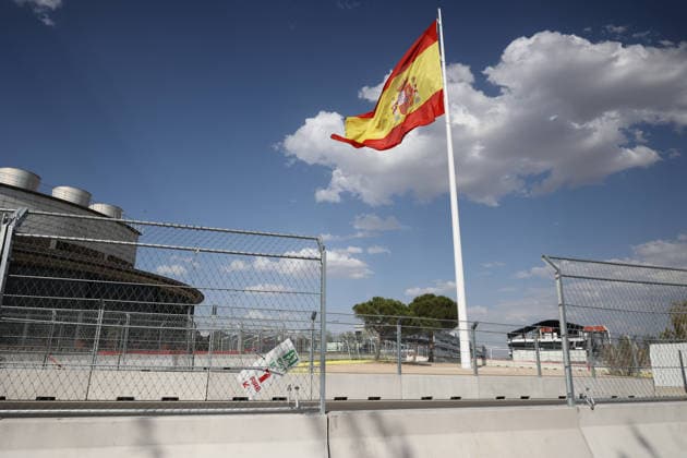 Madring Circuit Ahead Of The F1 Spanish GP In Madrid A view of the Madring circuit uder construction ahead of the Formula 1 Spanish Grand Prix, in Madrid, Spain on August 8, 2026. Madrid Spain  Copyright: xJakubxPorzyckix originalFilename:porzycki-madringc260808_npbj1.jpg