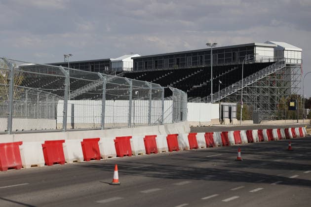 Madring Circuit Ahead Of The F1 Spanish GP In Madrid A view of the Madring circuit uder construction ahead of the Formula 1 Spanish Grand Prix, in Madrid, Spain on August 8, 2026. Madrid Spain  Copyright: xJakubxPorzyckix originalFilename:porzycki-madringc260808_npveH.jpg