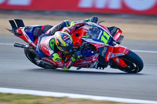 motor racing, Motorsport Moto GP Qatar Airways Grand Prix of Great Britain Pro Honda LCR rider Diogo Moreira (11) during the Moto GP Qatar Airways Grand Prix of Great Britain at Silverstone, Towcester, UK on 9 August 2026. Towcester Silverstone Northamptonshire UK Editorial use only , Copyright: xDennisxGoodwinx PSI-24671-0004