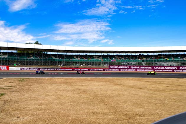 motor racing, Motorsport Moto GP Qatar Airways Grand Prix of Great Britain Moto GP warm up during the Moto GP Qatar Airways Grand Prix of Great Britain at Silverstone, Towcester, UK on 9 August 2026. Towcester Silverstone Northamptonshire UK Editorial use only , Copyright: xDennisxGoodwinx PSI-24671-0012