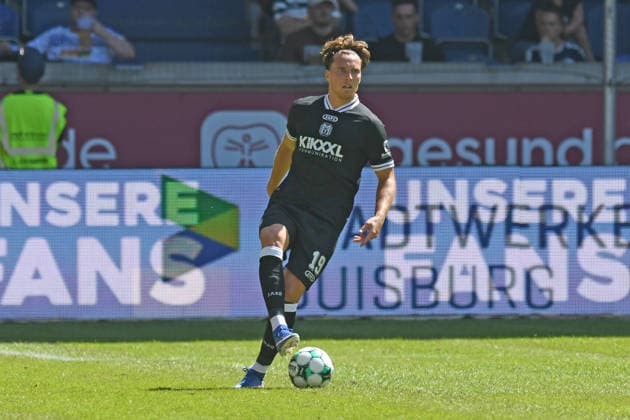 Luis Sprekelmeyer ( SV Meppen 1912, 19 ). GER, MSV Duisburg vs SV Meppen 1912, Fussball, 3. Liga, 1. Spieltag, Spielzeit 2026 2027, 08.08.2026 DFL DFB REGULATIONS PROHIBIT ANY USE OF PHOTOGRAPHS AS IMAGE SEQUENCES AND OR QUASI-VIDEO GER, MSV Duisburg vs SV Meppen 1912, Fussball, 3. Liga, 1. Spieltag, Spielzeit 2026 2027, 08.08.2026 Duisburg *** Luis Sprekelmeyer SV Meppen 1912, 19 GER, MSV Duisburg vs. SV Meppen 1912, Soccer, 3rd Division, Matchday 1, 2026–2027 Season, August 8, 2026 DFL DFB regulations prohibit any use of photographs as image sequences and or quasi-video GER, MSV Duisburg vs. SV Meppen 1912, Soccer, 3rd League, Matchday 1, 2026–2027 season, August 8, 2026, Duisburg Copyright: xEibner-Pressefoto ThomasxThienelx EP_TTL