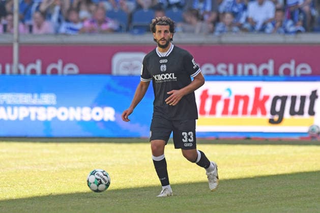 Stefan Rankic ( SV Meppen 1912, 33 ). GER, MSV Duisburg vs SV Meppen 1912, Fussball, 3. Liga, 1. Spieltag, Spielzeit 2026 2027, 08.08.2026 DFL DFB REGULATIONS PROHIBIT ANY USE OF PHOTOGRAPHS AS IMAGE SEQUENCES AND OR QUASI-VIDEO GER, MSV Duisburg vs SV Meppen 1912, Fussball, 3. Liga, 1. Spieltag, Spielzeit 2026 2027, 08.08.2026 Duisburg *** Stefan Rankic, SV Meppen 1912, 33 GER, MSV Duisburg vs. SV Meppen 1912, Soccer, 3rd Division, Matchday 1, 2026–2027 Season, August 8, 2026 DFL DFB regulations prohibit any use of photographs as image sequences and or quasi-video GER, MSV Duisburg vs. SV Meppen 1912, Soccer, 3rd Division, Matchday 1, 2026–2027 season, August 8, 2026, Duisburg Copyright: xEibner-Pressefoto ThomasxThienelx EP_TTL