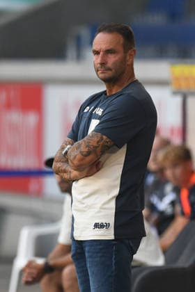 Trainer Dietmar Hirsch ( MSV Duisburg ). GER, MSV Duisburg vs SV Meppen 1912, Fussball, 3. Liga, 1. Spieltag, Spielzeit 2026 2027, 08.08.2026 DFL DFB REGULATIONS PROHIBIT ANY USE OF PHOTOGRAPHS AS IMAGE SEQUENCES AND OR QUASI-VIDEO GER, MSV Duisburg vs SV Meppen 1912, Fussball, 3. Liga, 1. Spieltag, Spielzeit 2026 2027, 08.08.2026 Duisburg *** Coach Dietmar Hirsch, MSV Duisburg (GER), MSV Duisburg vs. SV Meppen 1912, Soccer, 3rd Division, Matchday 1, 2026–2027 Season, August 8, 2026 DFL DFB regulations prohibit any use of photographs as image sequences and or quasi-video GER, MSV Duisburg vs. SV Meppen 1912, Soccer, 3rd Division, Matchday 1, 2026–2027 season, August 8, 2026, Duisburg Copyright: xEibner-Pressefoto ThomasxThienelx EP_TTL