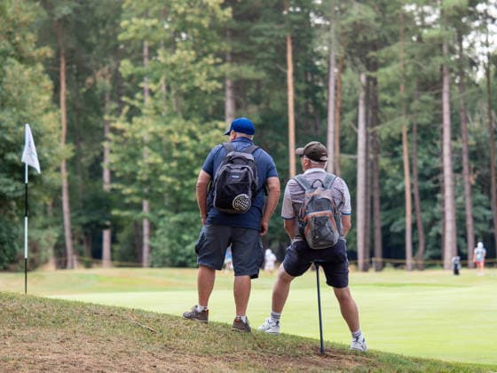 Spectators arrive early for the final round of the during the PIF London Championship at the Centurion Club, St Albans, UK on 9 August 2026. Copyright: xPhilxHutchinsonx 45320003