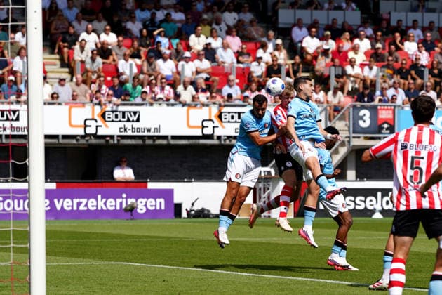 Eredivisie: Sparta Rotterdam v Feyenoord Rotterdam Rotterdam - Nick Verschuren of Sparta Rotterdam during the first competition round of the 2026 2027 Eredivisie season. The match is set between Sparta Rotterdam and Feyenoord Rotterdam at Het Kasteel on 9 August 2026 in Rotterdam, The Netherlands. (Hero Images Danny de Groot) Copyright: xDannyxdexGrootx
