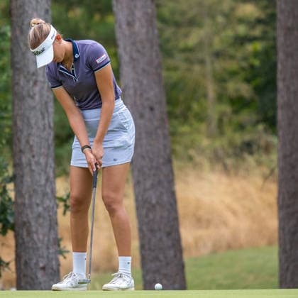 Chiara Noja during the fourth and Final round of the PIF London Championship at the Centurion Club, St Albans, UK on 9 August 2026. Copyright: xPhilxHutchinsonx 45320016