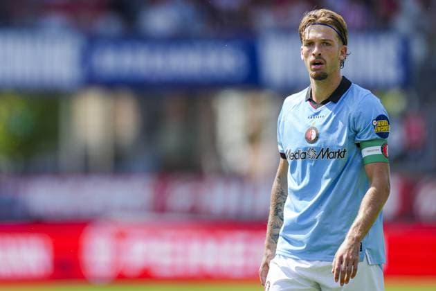ROTTERDAM , 09-08-2026 , Sparta Stadium Het Kasteel , season 2026 2027 , Dutch Eredivisie football , match between Sparta Rotterdam and Feyenoord , picture shows Feyenoord player Luciano Valente Sparta - Feyenoord  x205577116x Copyright: