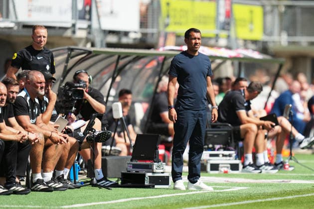 Eredivisie: Sparta Rotterdam v Feyenoord Rotterdam Rotterdam - coach Giovanni van Bronckhorst of Feyenoord during the first competition round of the 2026 2027 Eredivisie season. The match is set between Sparta Rotterdam and Feyenoord Rotterdam at Het Kasteel on 9 August 2026 in Rotterdam, The Netherlands. Copyright: xYannickxVerhoevenx