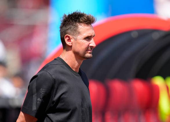 Miroslav Klose (1. FC Nuernberg, Cheftrainer) vor dem Spiel. GER, 1. FC Nürnberg vs SG Dynamo Dresden, 2. Bundesliga, 1. Spieltag, Saison 2026-27, Max-Morlock-Stadion, Nürnberg, 09.08.2026 DFL REGULATIONS PROHIBIT ANY USE OF PHOTOGRAPHS AS IMAGE SEQUENCES AND OR QUASI-VIDEO Foto: HMB Media Scott W. Coleman Nürnberg Max-Morlock-Stadion Bayern GER Copyright: xScottxW.xColemanx