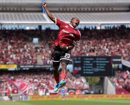 Mohamed Ali Zoma ( 23) jubelt nach seinem Tor. GER, 1. FC Nürnberg vs SG Dynamo Dresden, 2. Bundesliga, 1. Spieltag, Saison 2026-27, Max-Morlock-Stadion, Nürnberg, 09.08.2026 DFL REGULATIONS PROHIBIT ANY USE OF PHOTOGRAPHS AS IMAGE SEQUENCES AND OR QUASI-VIDEO Foto: HMB Media Scott W. Coleman Nürnberg Max-Morlock-Stadion Bayern GER Copyright: xScottxW.xColemanx