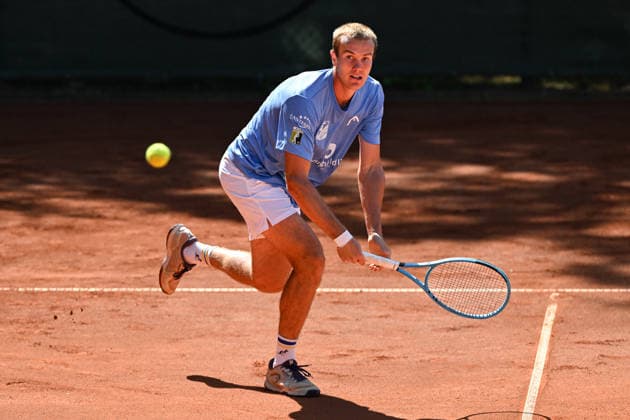 Vitaliy Sachko UKR 09.08.2026 ¢ Tennis ¢ 1. Bundesliga Herren, TC Bredeney vs Tennis Ewige Liebe BW Neuss, Tennis Club Bredeney, Essen, NRW Germany *** Vitaliy Sachko UKR 08 09 2026 ¢ Tennis ¢ Men s 1st Bundesliga, TC Bredeney vs. Tennis Ewige Liebe BW Neuss, Tennis Club Bredeney, Essen, North Rhine-Westphalia, Germany Copyright: xpepphotox xHorstxMauelshagenx pep00321, pep_20260809_hm_396983
