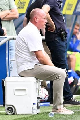 Mechelen s head coach Frederic Fred Vanderbiest pictured during a soccer match between KAA Gent and KV Mechelen, Sunday 9 August 2026 in Gent, on day 1 of the 2026-2027 Jupiler Pro League first division of the Belgian championship. JILLxDELSAUX  x183010655x