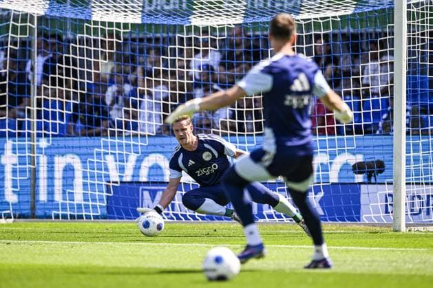 ZWOLLE - Ajax goalkeeper Marc ter Stegen during the Dutch Eredivisie match between PEC Zwolle and AFC Ajax at the MAC3Park stadium on August 9, 2026 in Zwolle, the Netherlands. OLAF KRAAK ANP Eredivisie 2026 27 xVIxANPxSportx xxANPxIVx 565151042 originalFilename: 565151042.jpg